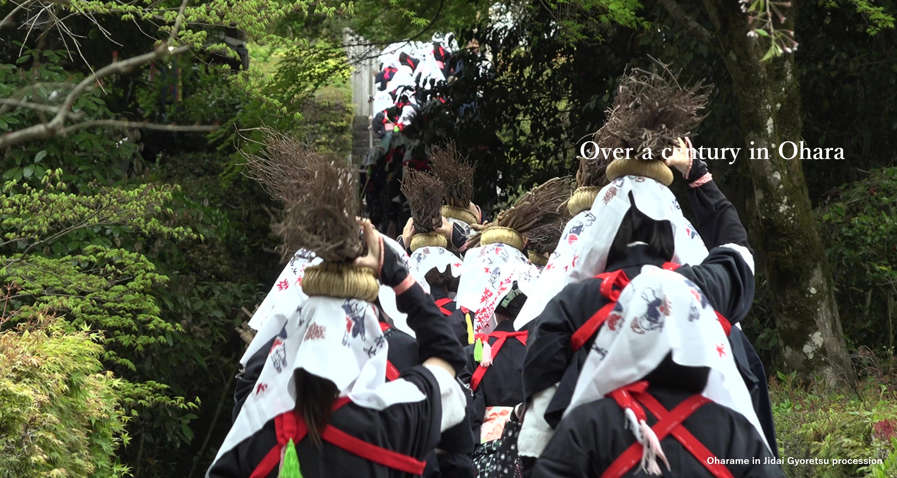 Over a century in Ohara Oharame in Jidai Gyoretsu procession